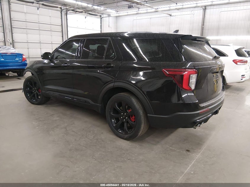 2022 Ford Explorer VIN 1FM5K8GC6NGC06240 IAAI salvage auction — LEFT FRONT, Salvage (Minnesota), sold $10,300 on 2026-07-27 (photo 3)