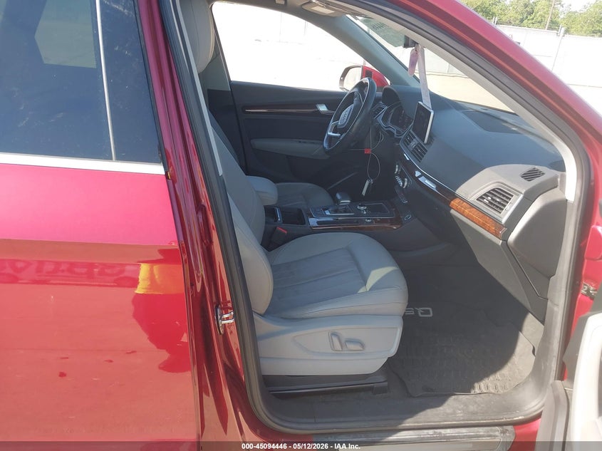 2018 Audi Q5 VIN WA1BNAFYXJ2122085 IAAI salvage auction — FRONT END, Original (Texas), sold $8,800 on 2026-07-24 (photo 5)