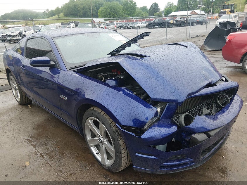 2014 Ford Mustang VIN 1ZVBP8CF5E5306363 IAAI salvage auction — FRONT END, Salvage (West Virginia), sold $7,200 on 2026-07-30 (photo 1)