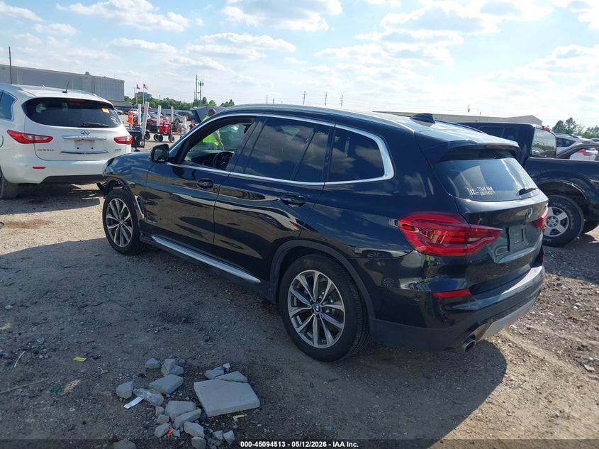 2018 BMW X3 VIN 5UXTR9C52JLD58362 IAAI salvage auction — FRONT END, Original (Texas), sold $8,900 on 2026-07-16 (photo 3)