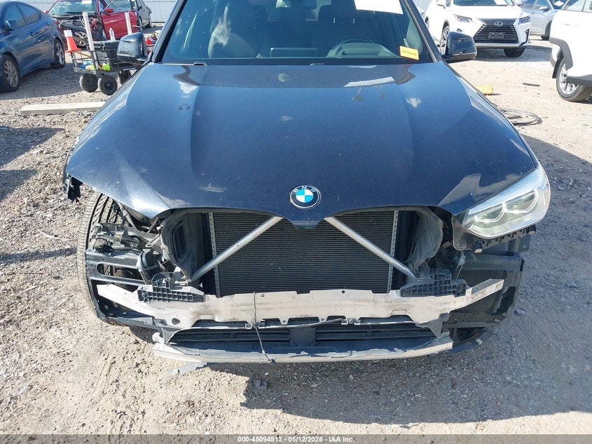 2018 BMW X3 VIN 5UXTR9C52JLD58362 IAAI salvage auction — FRONT END, Original (Texas), sold $8,900 on 2026-07-16 (photo 6)