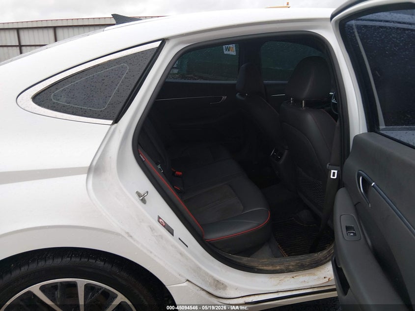 2020 Hyundai Sonata VIN 5NPEJ4J24LH021368 IAAI salvage auction — HAIL, Salvage (Arkansas), sold $5,975 on 2026-07-16 (photo 8)