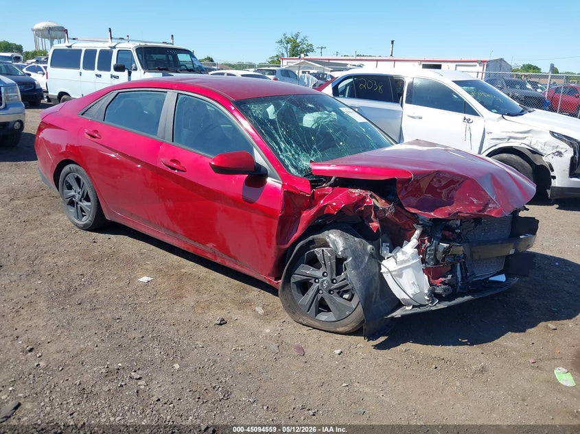 2023 Hyundai Elantra VIN KMHLM4AG8PU567978 IAAI salvage auction — RIGHT FRONT, Salvage (Pennsylvania), sold $1,500 on 2026-07-20 (photo 1)