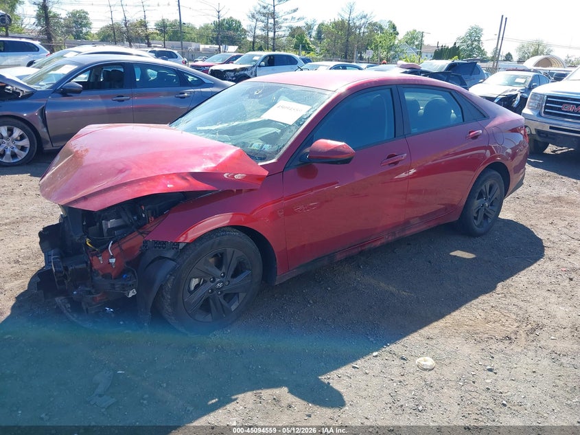 2023 Hyundai Elantra VIN KMHLM4AG8PU567978 IAAI salvage auction — RIGHT FRONT, Salvage (Pennsylvania), sold $1,500 on 2026-07-20 (photo 2)