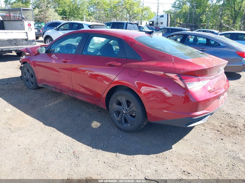 2023 Hyundai Elantra VIN KMHLM4AG8PU567978 IAAI salvage auction — RIGHT FRONT, Salvage (Pennsylvania), sold $1,500 on 2026-07-20 (photo 3)