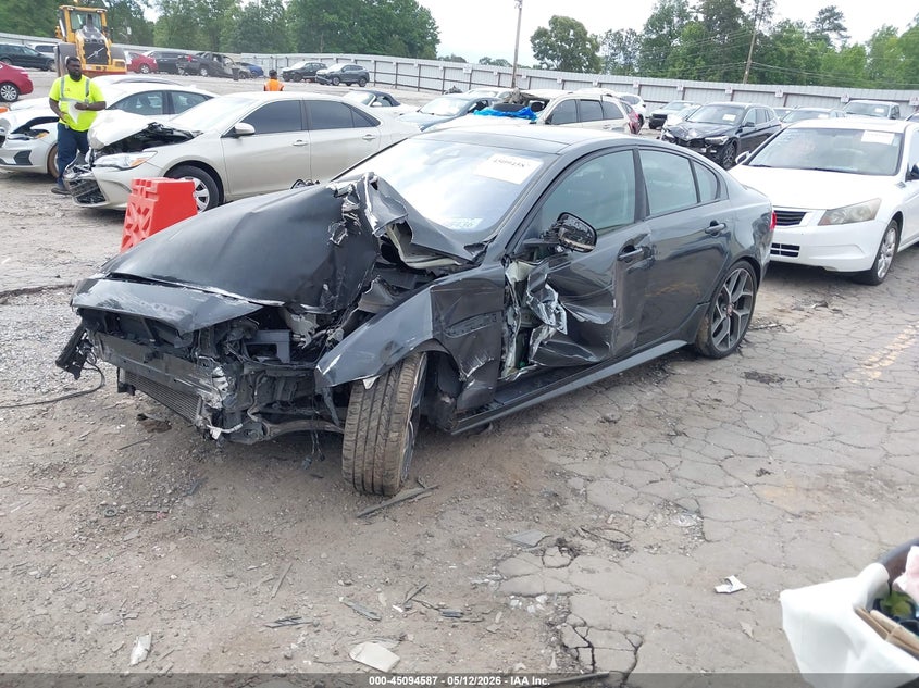2017 Jaguar Xe VIN SAJAF4BV3HA975893 IAAI salvage auction — FRONT END, Salvage (Georgia), sold $1,700 on 2026-07-08 (photo 2)