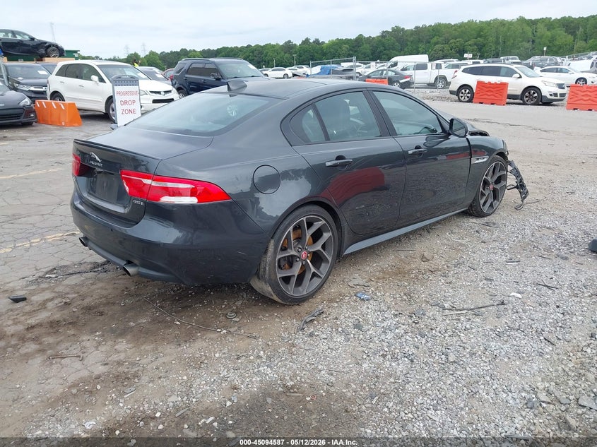 2017 Jaguar Xe VIN SAJAF4BV3HA975893 IAAI salvage auction — FRONT END, Salvage (Georgia), sold $1,700 on 2026-07-08 (photo 4)