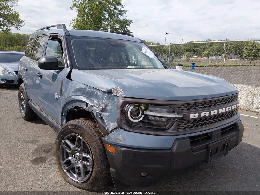 2025 Ford Bronco sport VIN 3FMCR9BN2SRF28203 — IAAI salvage auction photo