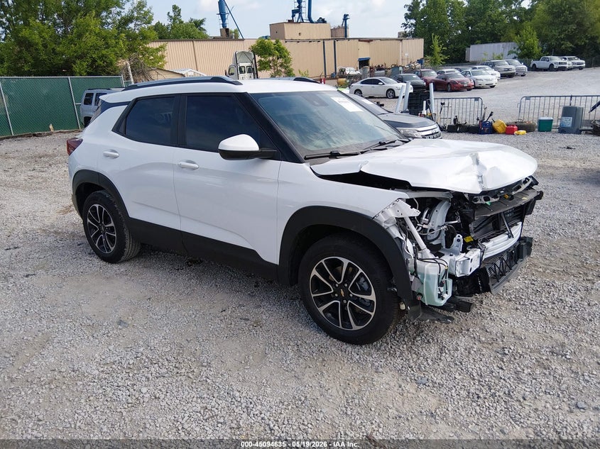 2025 Chevrolet Trailblazer VIN KL79MPSL4SB101686 IAAI salvage auction — FRONT END, Salvage (Kentucky), sold $4,025 on 2026-07-22 (photo 1)