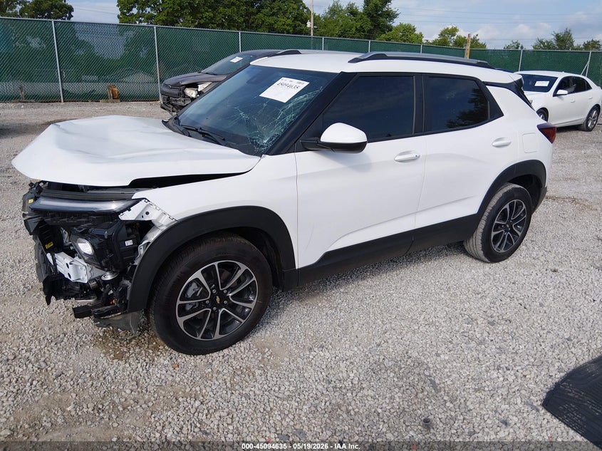 2025 Chevrolet Trailblazer VIN KL79MPSL4SB101686 IAAI salvage auction — FRONT END, Salvage (Kentucky), sold $4,025 on 2026-07-22 (photo 2)