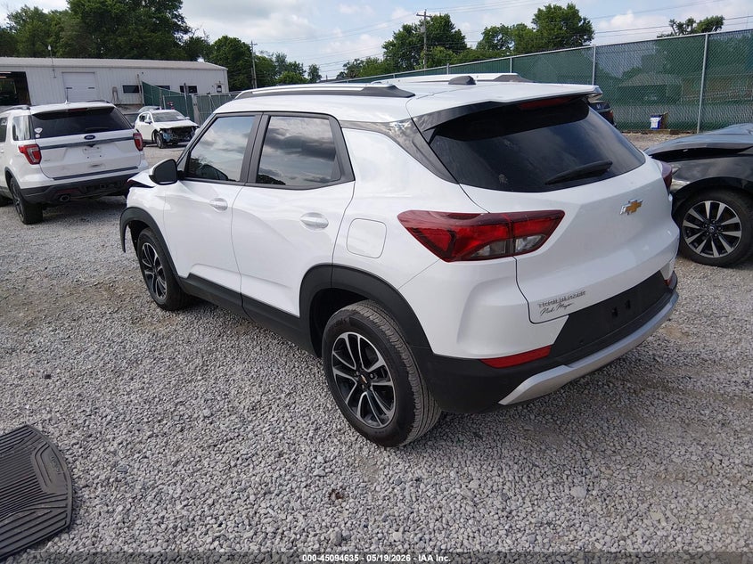 2025 Chevrolet Trailblazer VIN KL79MPSL4SB101686 IAAI salvage auction — FRONT END, Salvage (Kentucky), sold $4,025 on 2026-07-22 (photo 3)