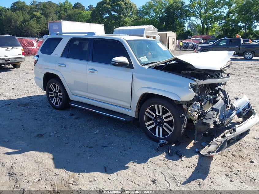 2018 Toyota 4runner VIN JTEZU5JR0J5174205 IAAI salvage auction — FRONT END, Salvage (Georgia), sold $7,100 on 2026-07-24 (photo 1)