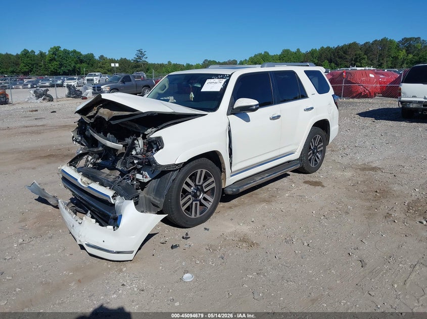 2018 Toyota 4runner VIN JTEZU5JR0J5174205 IAAI salvage auction — FRONT END, Salvage (Georgia), sold $7,100 on 2026-07-24 (photo 2)