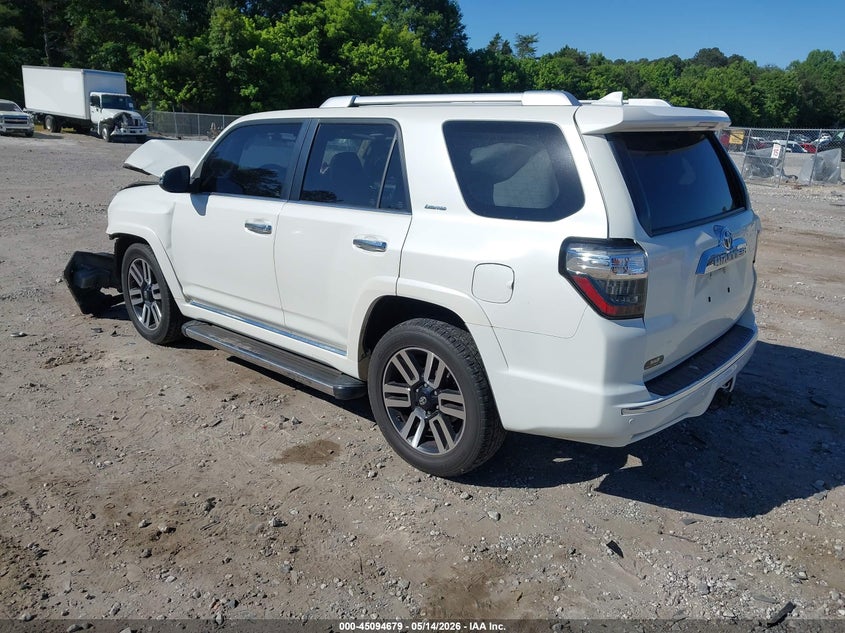 2018 Toyota 4runner VIN JTEZU5JR0J5174205 IAAI salvage auction — FRONT END, Salvage (Georgia), sold $7,100 on 2026-07-24 (photo 3)