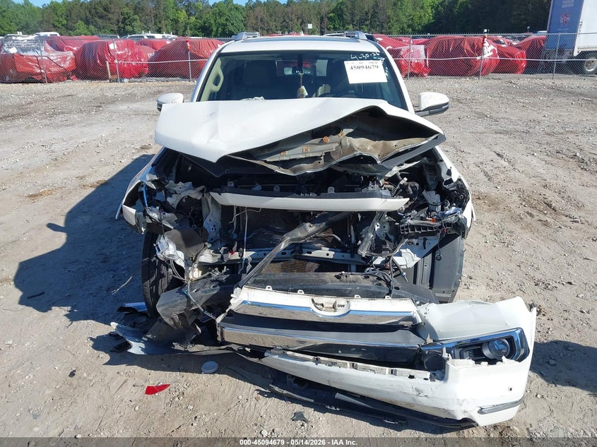 2018 Toyota 4runner VIN JTEZU5JR0J5174205 IAAI salvage auction — FRONT END, Salvage (Georgia), sold $7,100 on 2026-07-24 (photo 6)