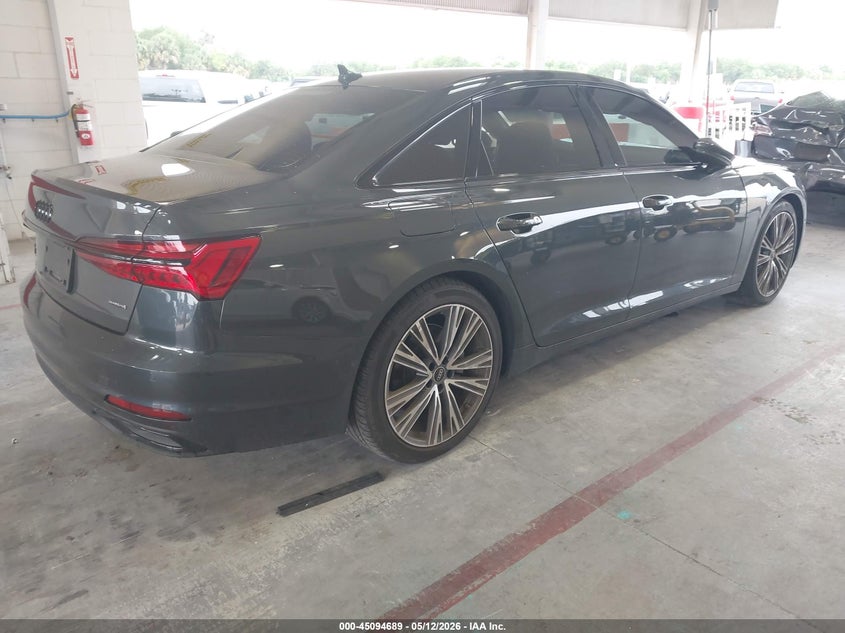 2024 Audi A6 VIN WAUE3BF27RN042485 IAAI salvage auction — LEFT FRONT, Rebuildable (Florida), sold $16,900 on 2026-07-08 (photo 4)