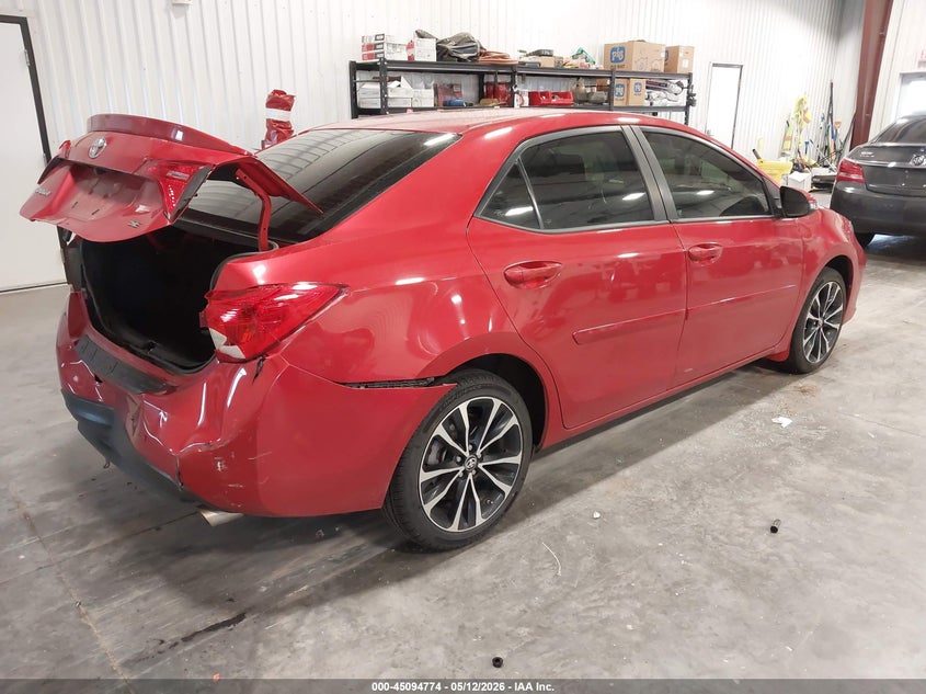 2017 Toyota Corolla VIN 2T1BURHE2HC766914 IAAI salvage auction — REAR END, Salvage (Colorado), sold $3,750 on 2026-07-11 (photo 4)