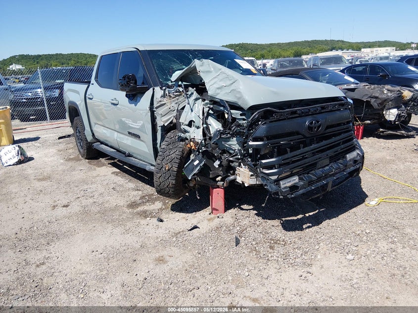 2026 Toyota Tundra VIN 5TFLA5DB3TX375038 IAAI salvage auction — FRONT END, Salvage (Oklahoma), sold $6,100 on 2026-07-28 (photo 1)