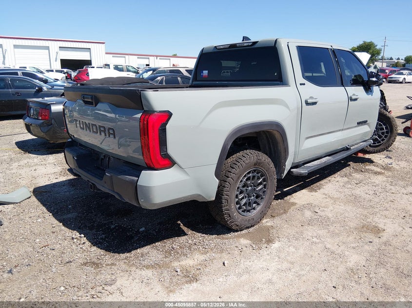 2026 Toyota Tundra VIN 5TFLA5DB3TX375038 IAAI salvage auction — FRONT END, Salvage (Oklahoma), sold $6,100 on 2026-07-28 (photo 4)