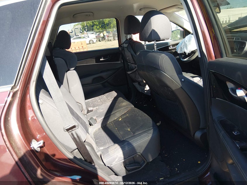 2018 Kia Sorento VIN 5XYPG4A30JG345728 IAAI salvage auction — FRONT END, Salvage (Tennessee), sold $1,250 on 2026-07-09 (photo 8)