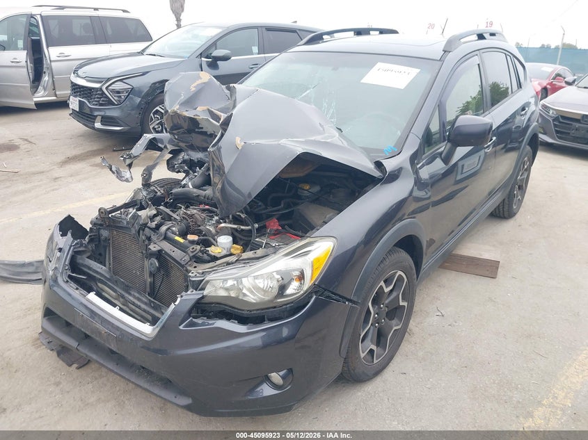 2014 Subaru Xv VIN JF2GPAVC7E8299533 IAAI salvage auction — FRONT END, Salvage (California), sold $325 on 2026-07-15 (photo 2)