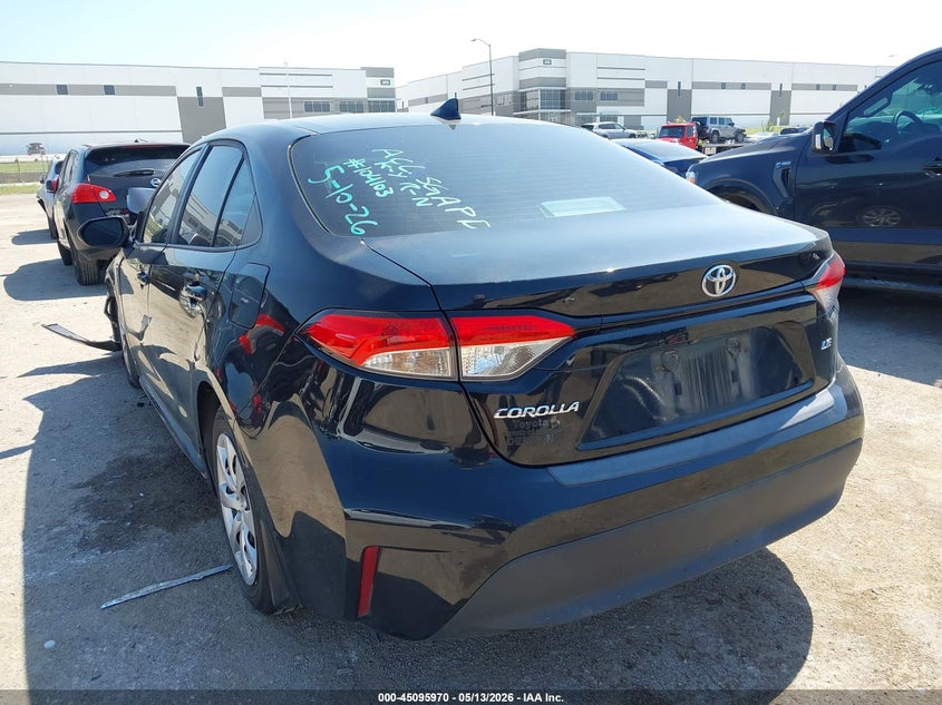 2023 Toyota Corolla VIN 5YFB4MDE6PP041405 IAAI salvage auction — FRONT END, Salvage (Texas), sold $3,800 on 2026-07-14 (photo 3)