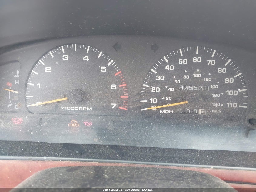 1997 Toyota 4runner VIN JT3HN86R5V0105136 IAAI salvage auction — NORMAL WEAR, Clear (New Jersey), sold $25 on 2026-07-29 (photo 7)