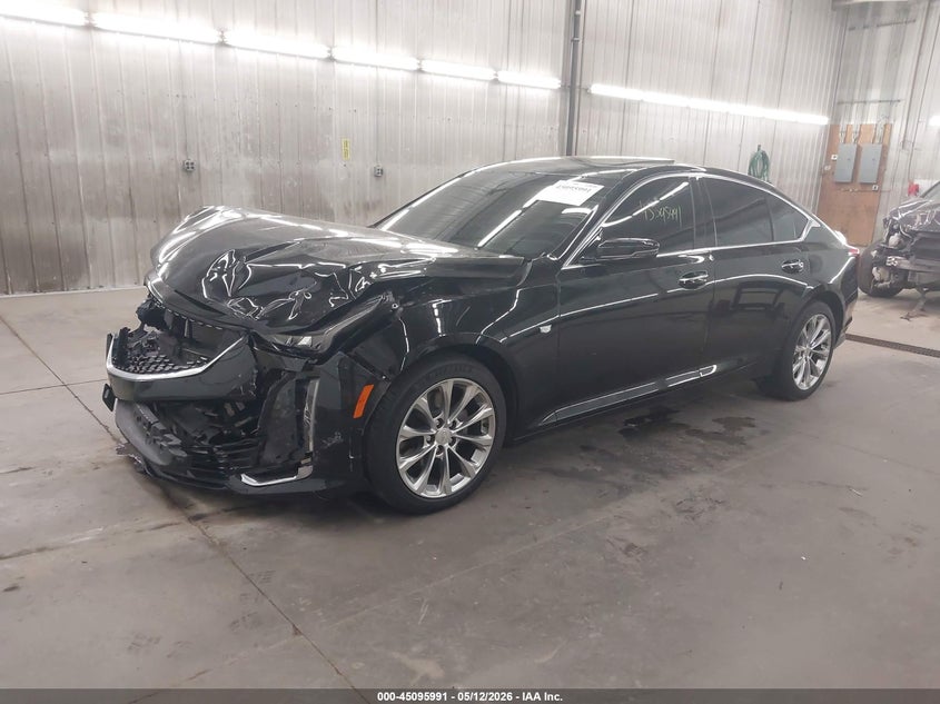 2023 Cadillac Ct5 VIN 1G6DS5RW7P0140611 IAAI salvage auction — FRONT END, Salvage (Minnesota), sold $8,300 on 2026-07-09 (photo 2)