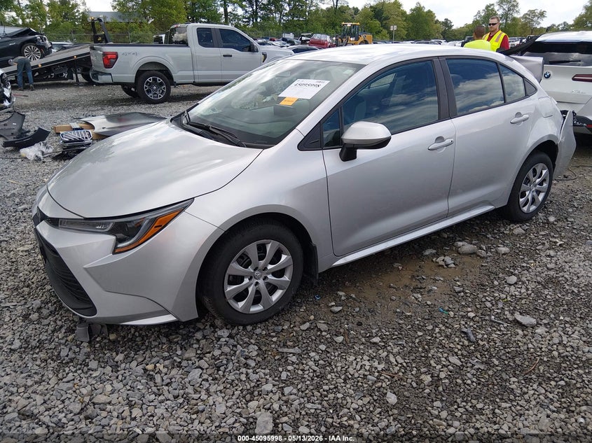 2025 Toyota Corolla VIN 5YFB4MDE0SP312032 IAAI salvage auction — REAR END, Salvage Title, sold $50 on 2026-07-15 (photo 2)