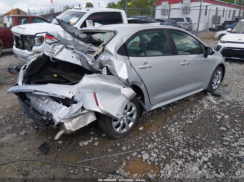 2025 Toyota Corolla VIN 5YFB4MDE0SP312032 IAAI salvage auction — REAR END, Salvage Title, sold $50 on 2026-07-15 (photo 4)