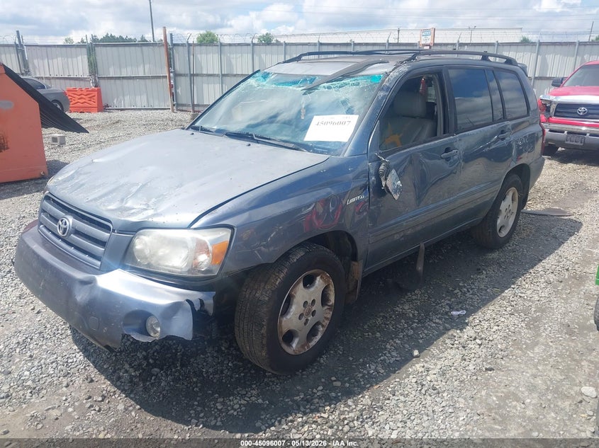 2004 Toyota Highlander VIN JTEEP21A040023901 IAAI salvage auction — ALL OVER, Salvage (Georgia), sold $575 on 2026-07-09 (photo 2)