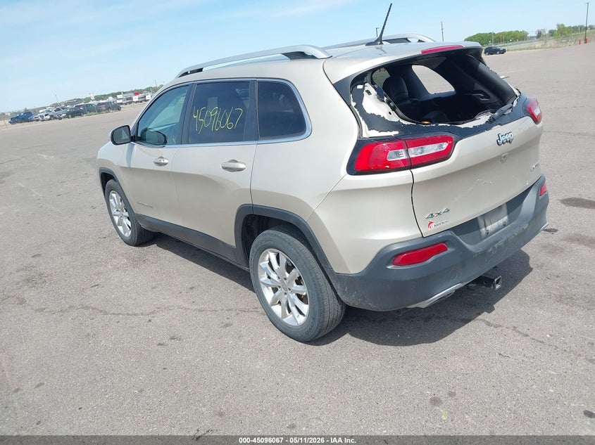 2015 Jeep Cherokee VIN 1C4PJMDS7FW768997 IAAI salvage auction — REAR END, Salvage (Minnesota), sold $1,300 on 2026-07-09 (photo 3)