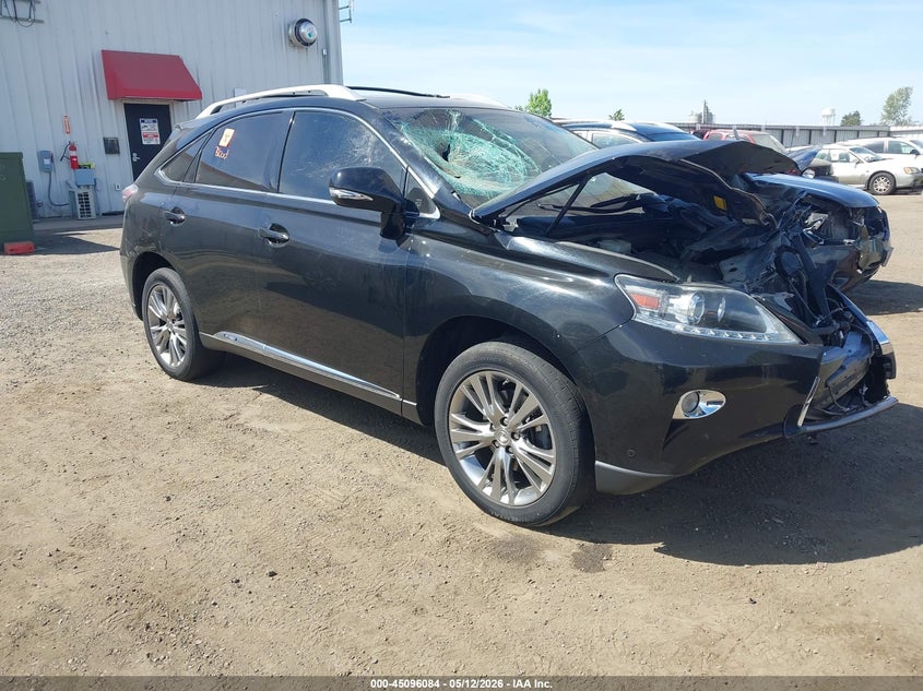 2013 Lexus Rx VIN JTJBC1BA4D2450642 IAAI salvage auction — BIO HAZARD, Bill Of Sale (Washington), sold $1,925 on 2026-07-28 (photo 1)
