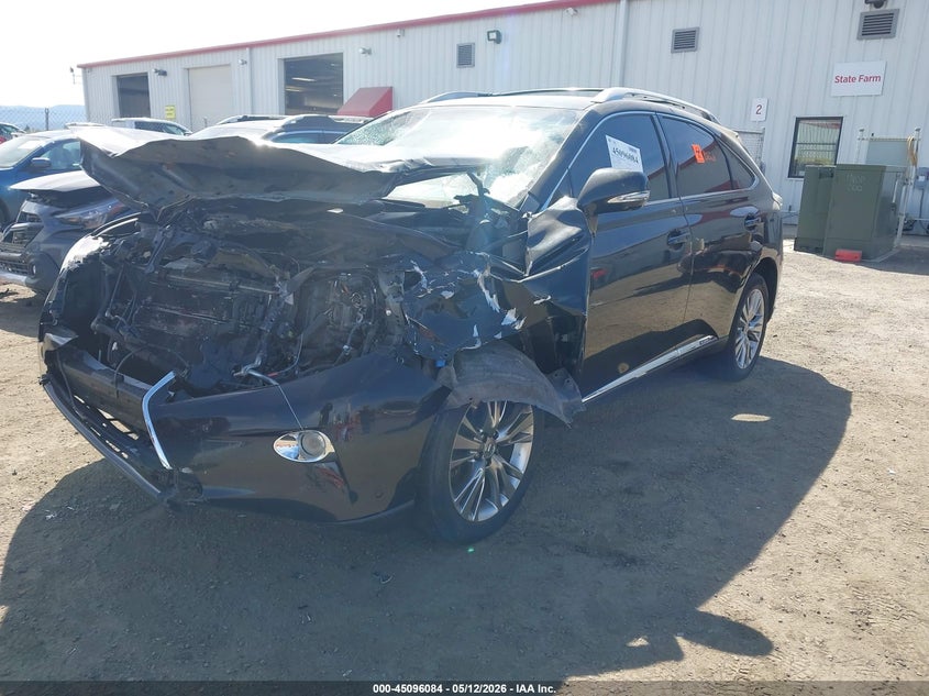 2013 Lexus Rx VIN JTJBC1BA4D2450642 IAAI salvage auction — BIO HAZARD, Bill Of Sale (Washington), sold $1,925 on 2026-07-28 (photo 2)