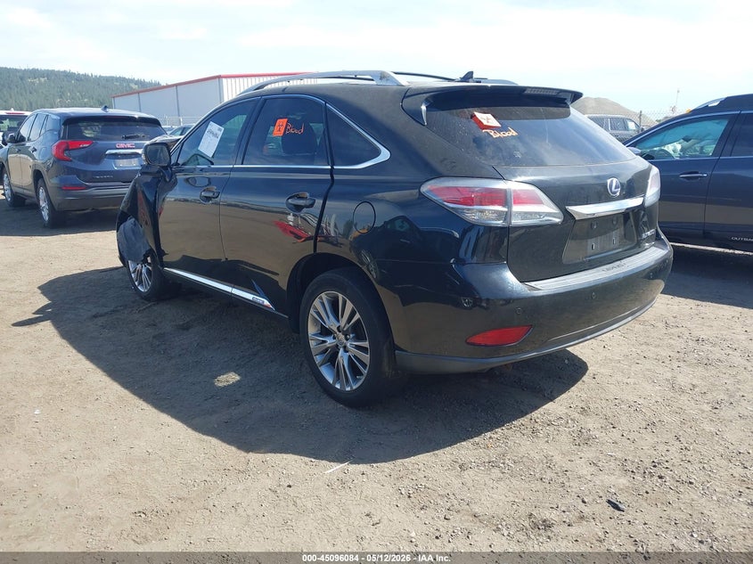 2013 Lexus Rx VIN JTJBC1BA4D2450642 IAAI salvage auction — BIO HAZARD, Bill Of Sale (Washington), sold $1,925 on 2026-07-28 (photo 3)
