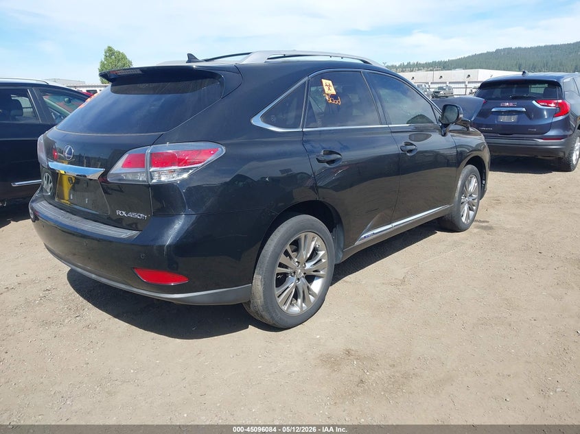 2013 Lexus Rx VIN JTJBC1BA4D2450642 IAAI salvage auction — BIO HAZARD, Bill Of Sale (Washington), sold $1,925 on 2026-07-28 (photo 4)