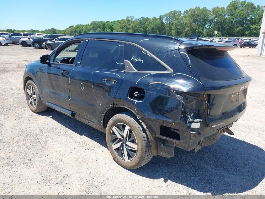 2023 Kia Sorento VIN 5XYRL4LC5PG215423 IAAI salvage auction — REAR END, Salvage (Arkansas), sold $5,300 on 2026-07-29 (photo 3)