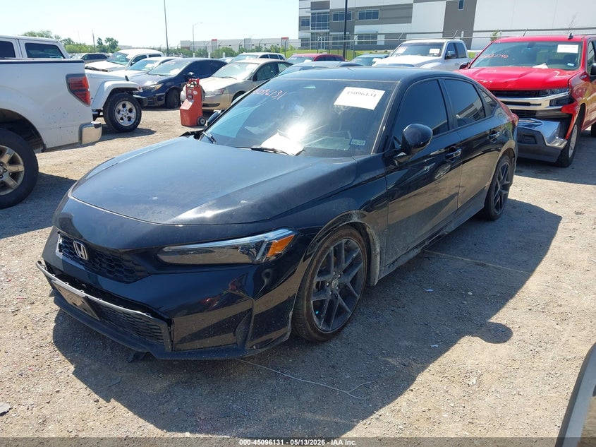 2026 Honda Civic VIN 2HGFE2F50TH501059 IAAI salvage auction — SIDE, Original (Texas), sold $5,000 on 2026-07-09 (photo 2)