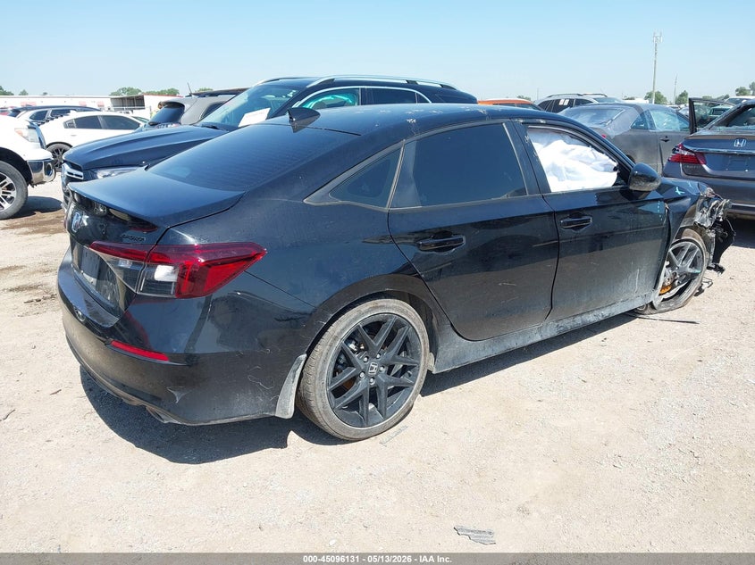2026 Honda Civic VIN 2HGFE2F50TH501059 IAAI salvage auction — SIDE, Original (Texas), sold $5,000 on 2026-07-09 (photo 4)