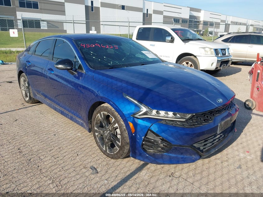 2021 Kia K5 VIN 5XXG64J20MG004378 IAAI salvage auction — HAIL, Original (Texas), sold $5,525 on 2026-07-21 (photo 1)