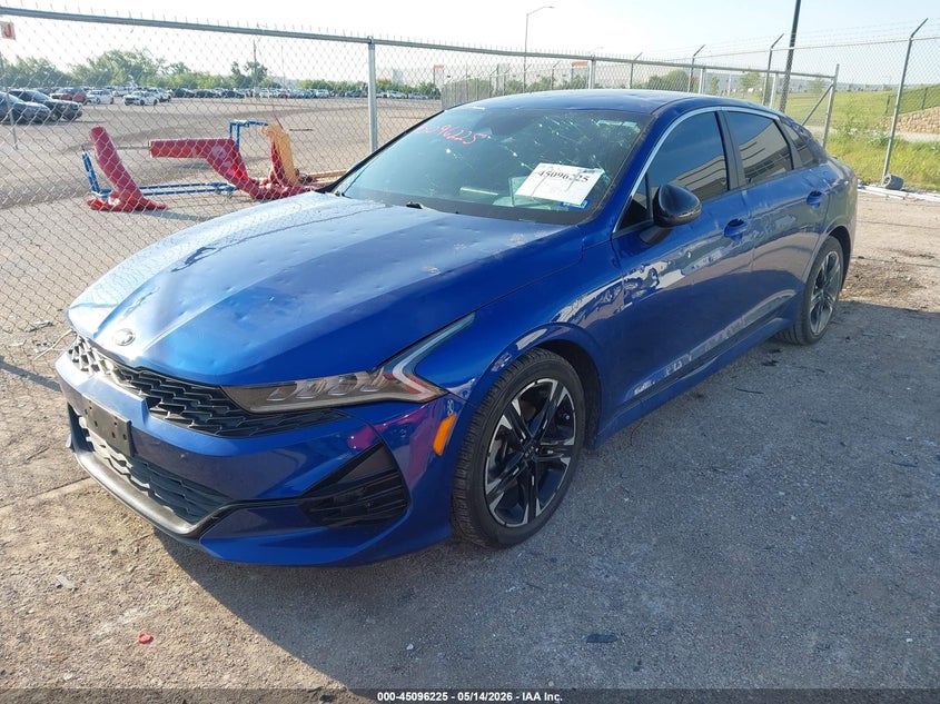2021 Kia K5 VIN 5XXG64J20MG004378 IAAI salvage auction — HAIL, Original (Texas), sold $5,525 on 2026-07-21 (photo 2)