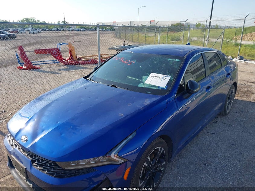 2021 Kia K5 VIN 5XXG64J20MG004378 IAAI salvage auction — HAIL, Original (Texas), sold $5,525 on 2026-07-21 (photo 6)
