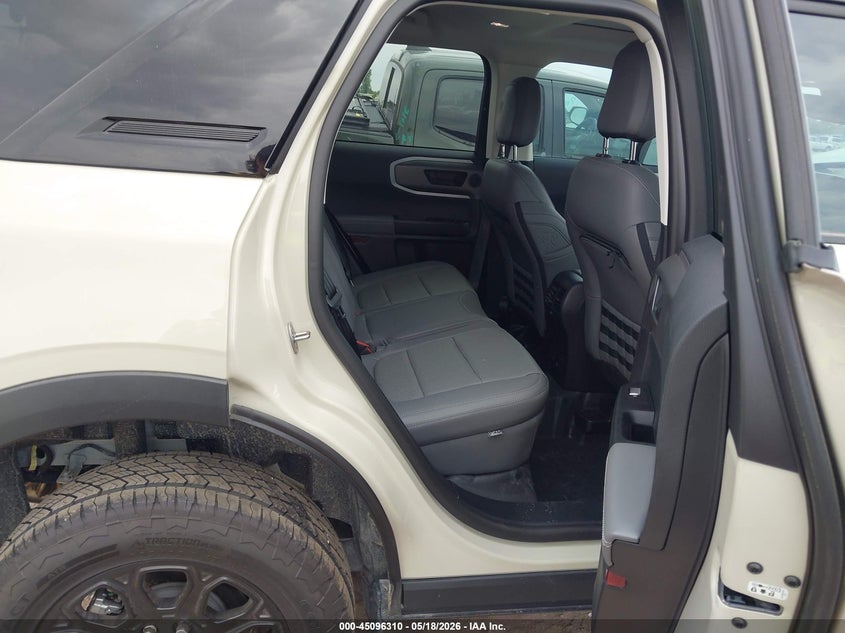 2025 Ford Bronco sport VIN 3FMCR9DA8SRF25199 IAAI salvage auction — FRONT END, Original (Texas), sold $8,550 on 2026-07-22 (photo 8)