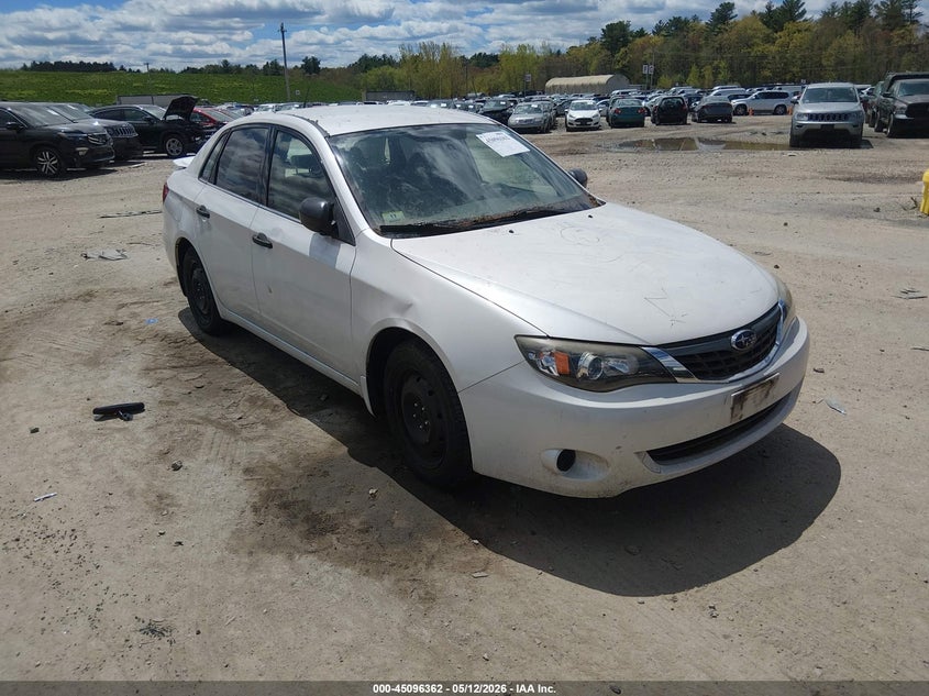 2008 Subaru Impreza VIN JF1GE61668G502705 IAAI salvage auction — NORMAL WEAR, Salvage (Texas), sold $300 on 2026-07-29 (photo 1)