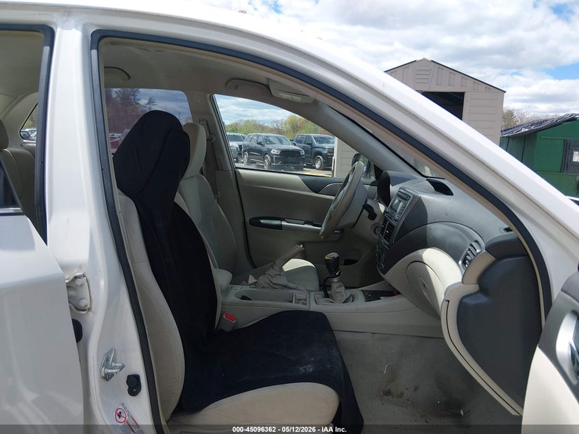 2008 Subaru Impreza VIN JF1GE61668G502705 IAAI salvage auction — NORMAL WEAR, Salvage (Texas), sold $300 on 2026-07-29 (photo 5)