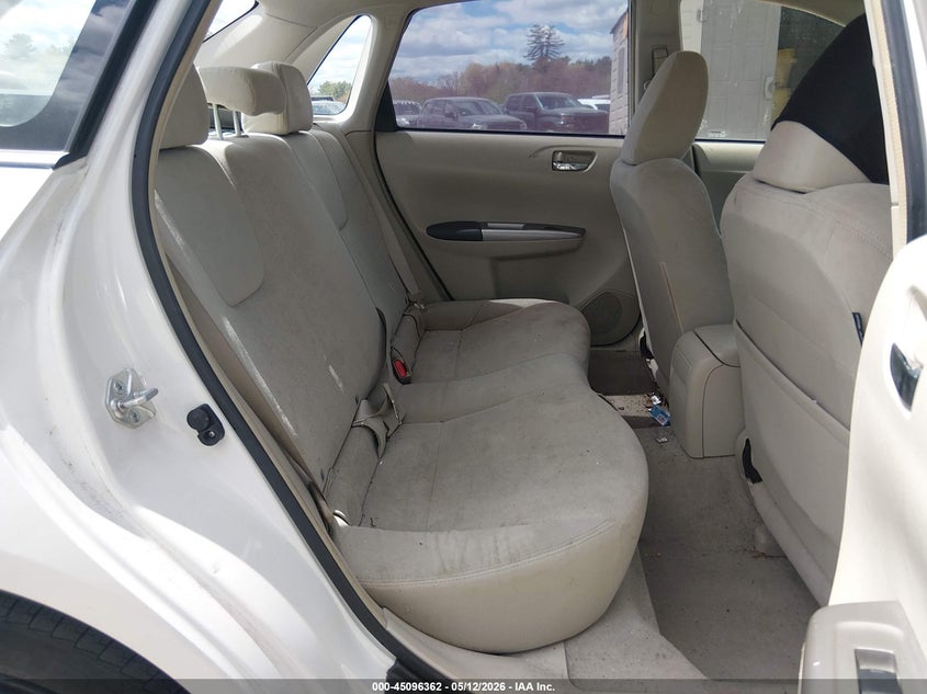 2008 Subaru Impreza VIN JF1GE61668G502705 IAAI salvage auction — NORMAL WEAR, Salvage (Texas), sold $300 on 2026-07-29 (photo 8)