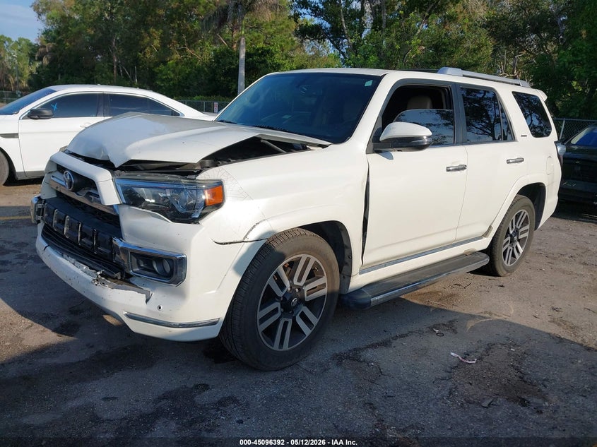 2015 Toyota 4runner VIN JTEZU5JR0F5101648 IAAI salvage auction — FRONT END, Rebuildable (Florida), sold $11,500 on 2026-07-06 (photo 2)