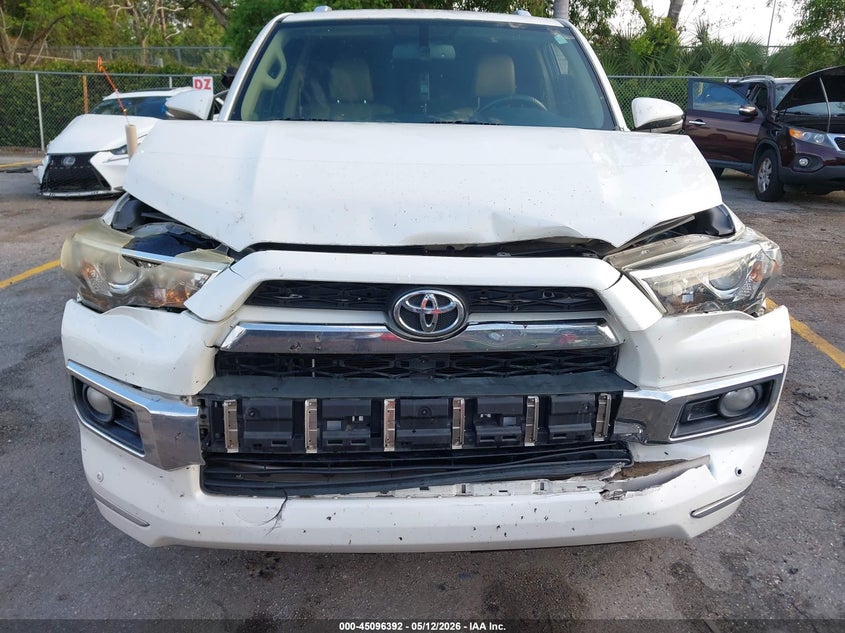 2015 Toyota 4runner VIN JTEZU5JR0F5101648 IAAI salvage auction — FRONT END, Rebuildable (Florida), sold $11,500 on 2026-07-06 (photo 6)