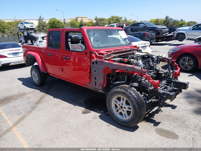 2025 Jeep Gladiator VIN 1C6RJTBG9SL549589 — IAAI salvage auction photo