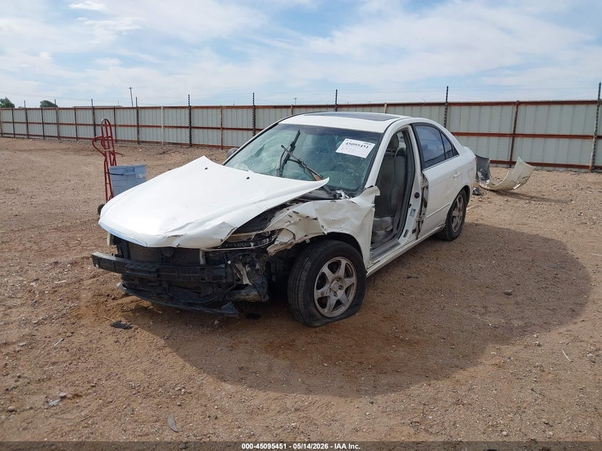 2006 Hyundai Sonata VIN KMHEU46C06A104053 IAAI salvage auction — LEFT FRONT, Salvage (Texas), sold $125 on 2026-07-13 (photo 6)